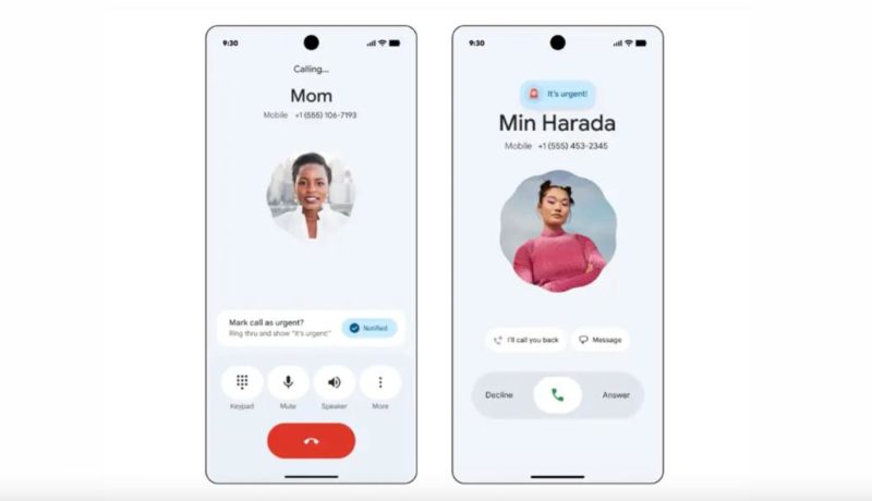 Google представила новую функцию звонков с пометкой «срочно»