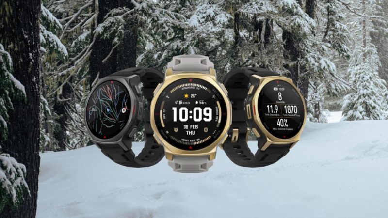 В России стартовали продажи смарт-часов Amazfit T-Rex 3 Pro