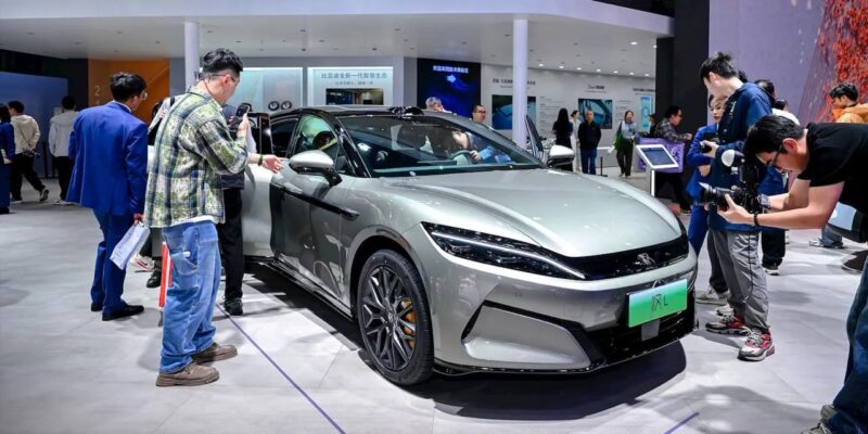 BYD представит зарядку для электромобилей мощностью 1500 кВт