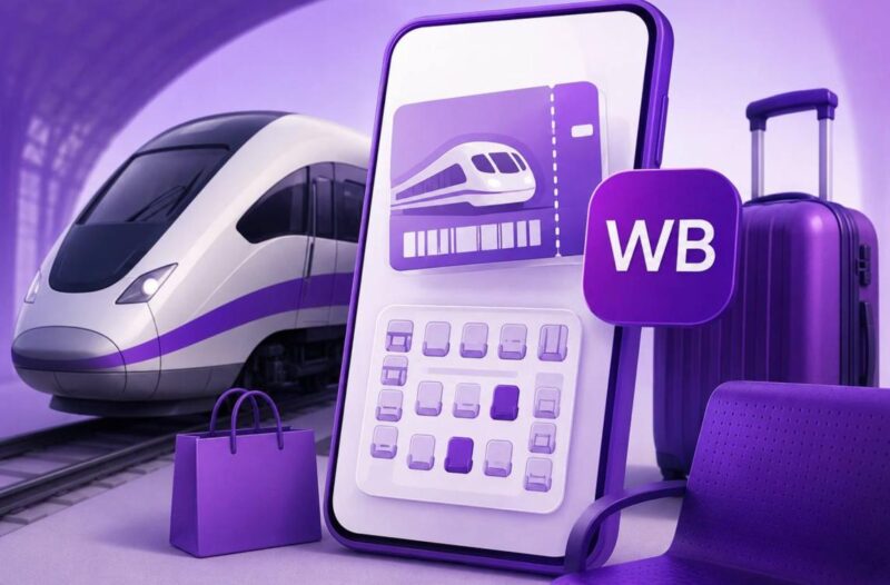Wildberries в тестовом режиме запускает продажу железнодорожных билетов