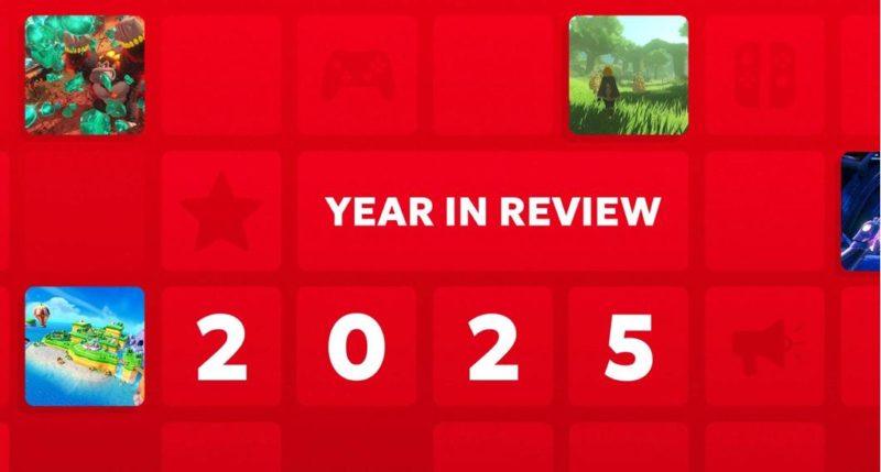 Nintendo подвела персональные итоги 2025 года для игроков Switch