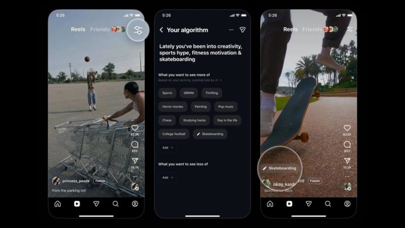 Ленту в Instagram* теперь можно настроить индивидуально под пользователя