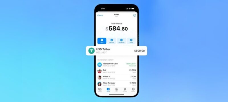 Telegram запустил собственный криптокошелёк «Деньги»