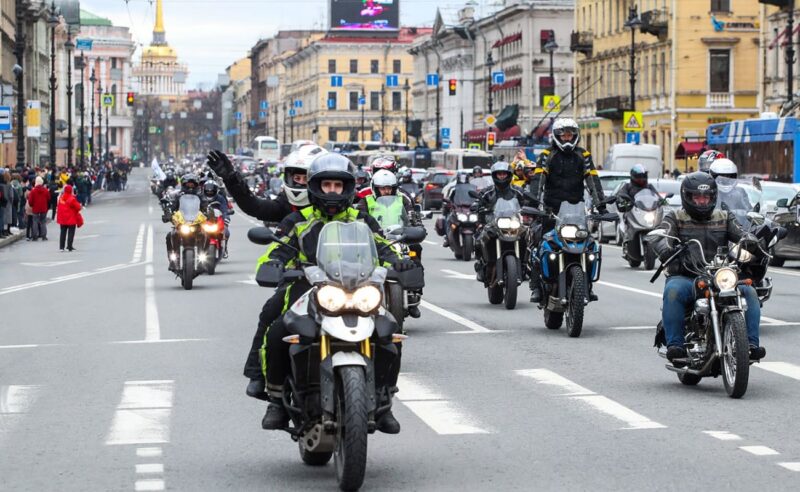 В Петербурге прошло официальное закрытие мотосезона