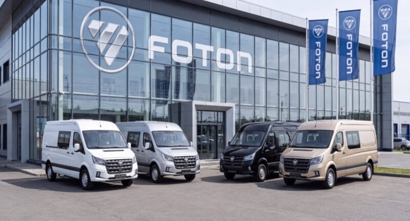«МБ Рус» представил новую грузопассажирскую версию фургона Foton Toano в России