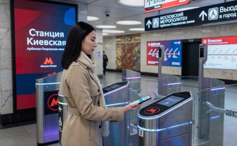 В московском метро запустят оплату виртуальной «Тройкой» через NFC