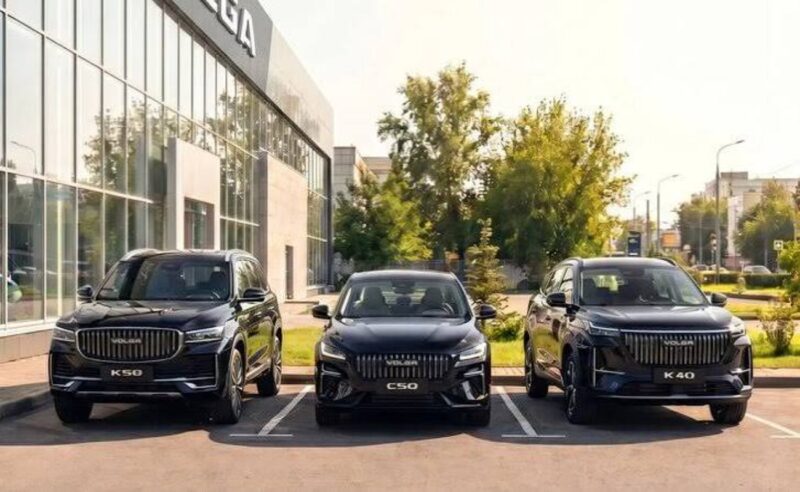 В России стартовали продажи новых автомобилей Volga