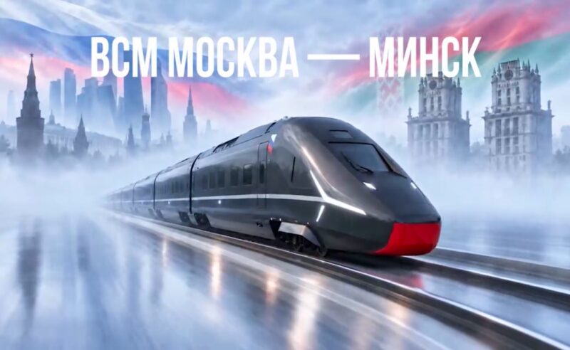Между Москвой и Минском появится высокоскоростная железнодорожная магистраль