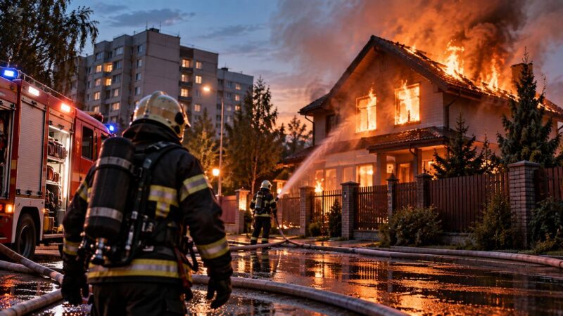 Число страховых случаев из-за пожаров выросло на 28%