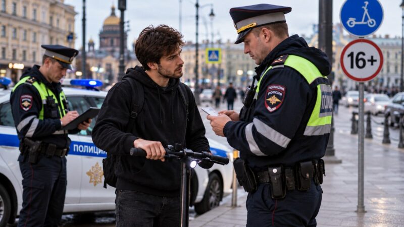 СК предложил ввести права для электросамокатчиков